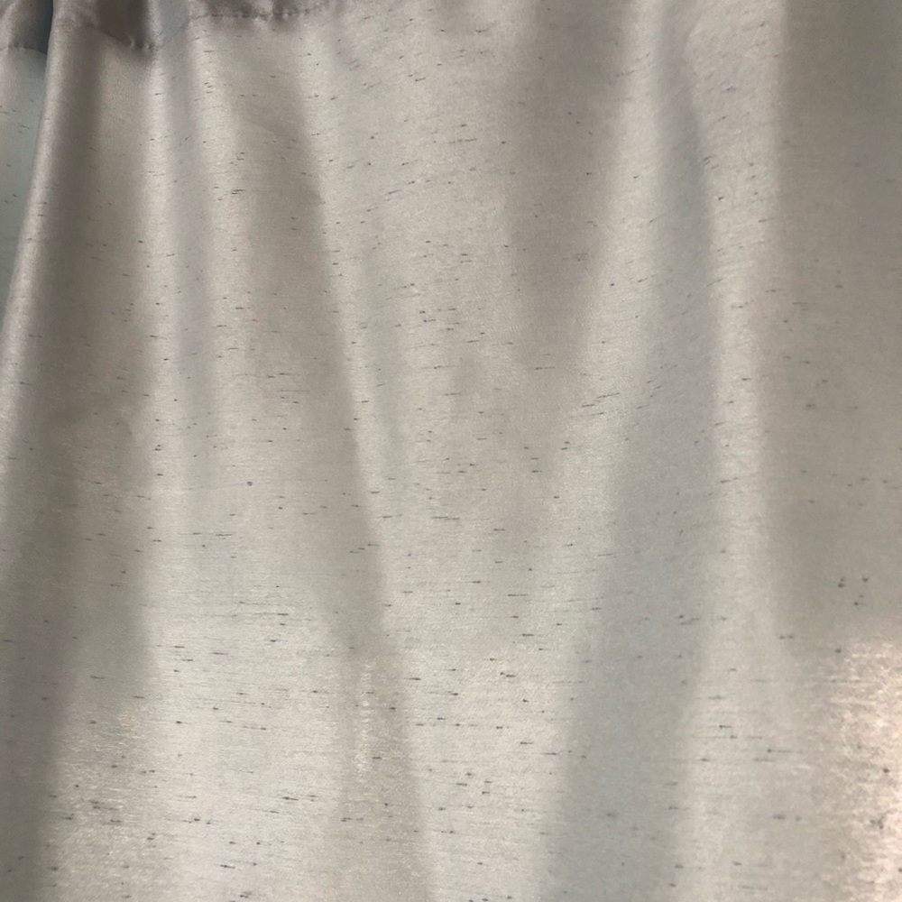 Single Light Blue Curtain Panel - Picture 4 of 6